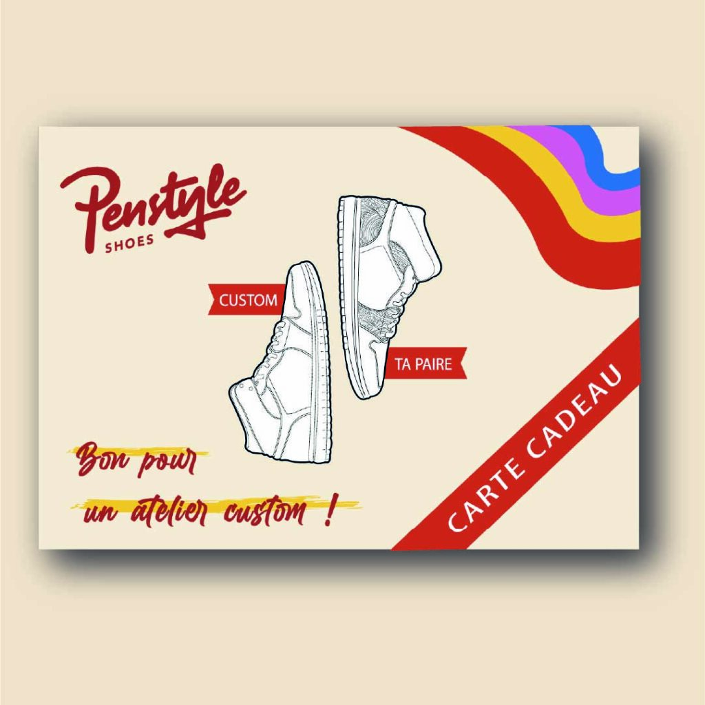 BON CADEAU "ATELIER CUSTOM"